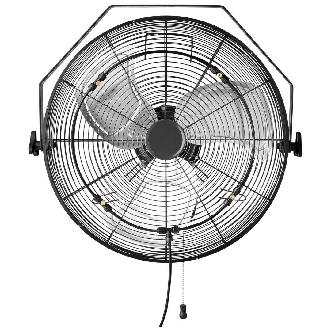 18" Amazon Basics Outdoor Wall Mount Misting Fan