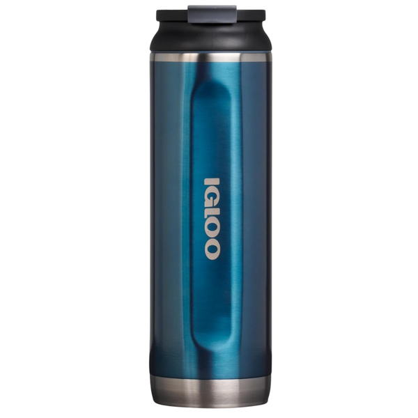 20oz Igloo Stainless Steel Tumbler W/ Flip 'n' Sip Lid (3 Colors)