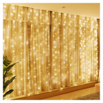9.8' x 9.8' 300 LED USB Plug 8 Modes LED Fairy Curtain Light