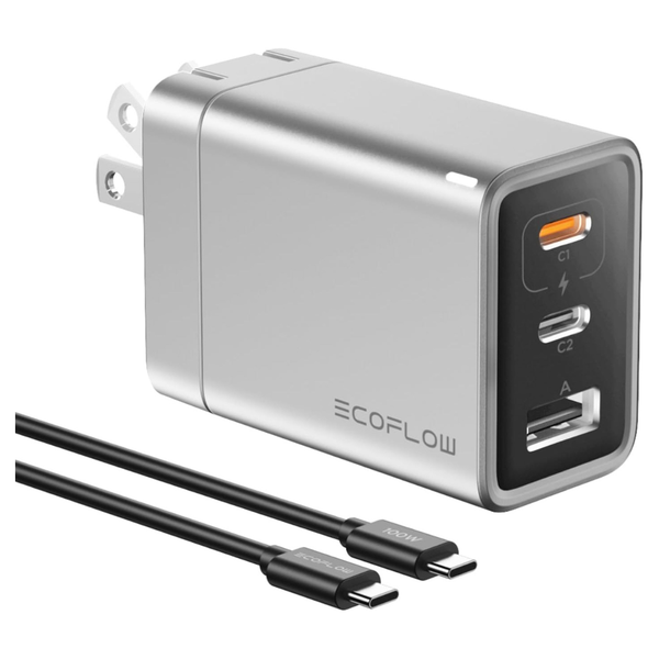 Rapid 65W GaN Type-C Charging Block Adapter