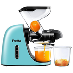 Fretta Wide Feeding Chute Masticating Slow Juicers