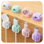 8-Pack Chfeila Cord Holder Cable Clips Organizer with Clasp Lock