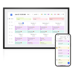 Loofii 10.1" Smart Digital Calendar with Chore Chart