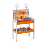 79-Piece Kids Wooden Inventor Deluxe Scientific Workbench