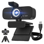 1080P HD Webcam with Auto Focus & Noise-Canceling Mic