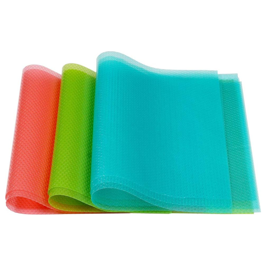 9-Pack Akinly Washable Refrigerator Mats Liners