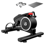 pooboo Magnetic Mini Exercise Bike With 16 Resistance Levels