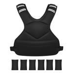 Ragebby 4-10lb Adjustable Weighted Vest For Women & Men (Black)