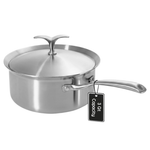 3-Quart Useluck 5-Ply Stainless Steel Saucepan With Lid