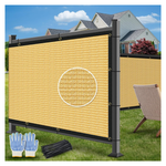 6FT x 50FT Privacy Screen 180 GSM Fencing Mesh Net Cover