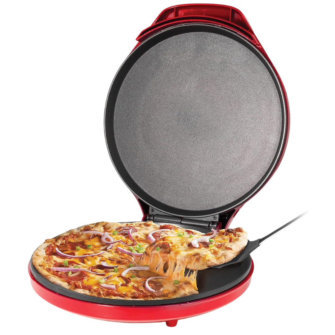 Betty Crocker Countertop 1440-Watt Pizza Maker Machine