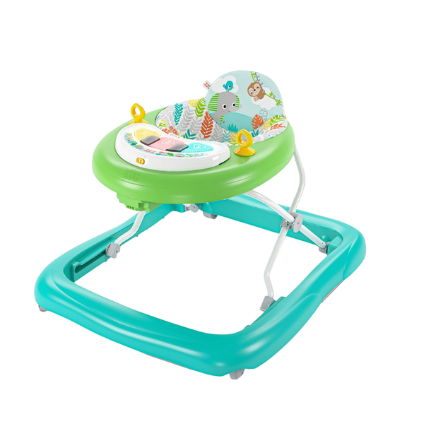 Bright Starts Tiny Trek 2-in-1 Baby Activity Walker With Toy Station