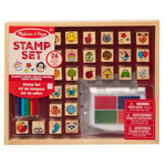 Melissa & Doug Wooden Stamp Set