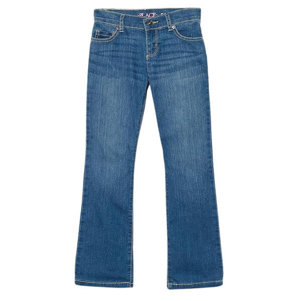 The Children's Place Girl's Basic Bootcut Jeans