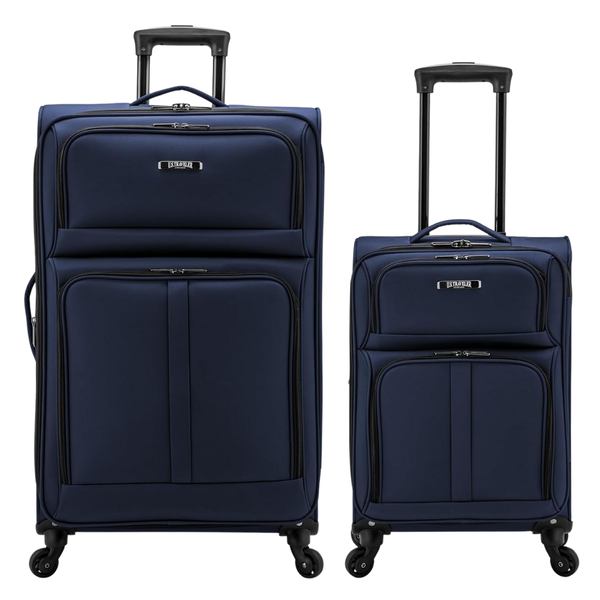 2-Piece U.S. Traveler Anzio Softside Expandable Spinner Luggage (22"/30")