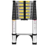 12.5ft Soctone Aluminum Extension Telescoping Ladder