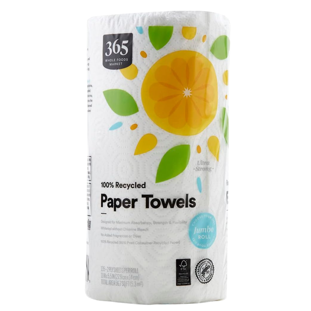 365 Whole Foods Market Jumbo Ultra-Strong Paper Towel Roll