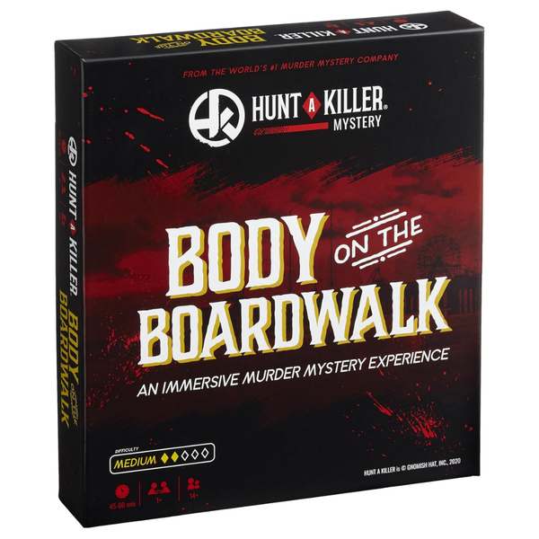 Hunt A Killer : Body On The Boardwalk Interactive Murder Mystery Game