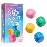 4-Count Let's Get Deep Date Night Dice W/ 200+ Ideas