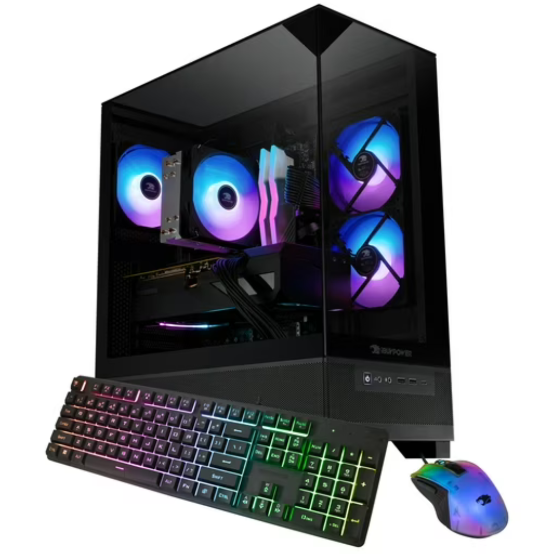 iBUYPOWER Element SE Gaming Desktop (Ryzen 7 8700F / 32GB RAM / 1TB SSD / 8GB RTX 5060Ti)