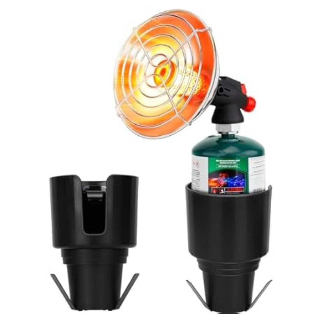 Lofuki Golf Cart Portable Propane Heater With Cup Holder