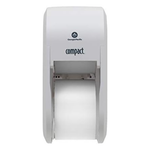 Compact 2-Roll Vertical Coreless High-Capacity Toilet Paper Dispenser