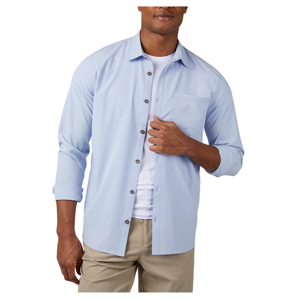 32 Degrees Men's Casual Long Sleeve Dress Shirt