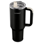 40-Oz BPA-Free Insulated Tumbler With Flip Straw Lid