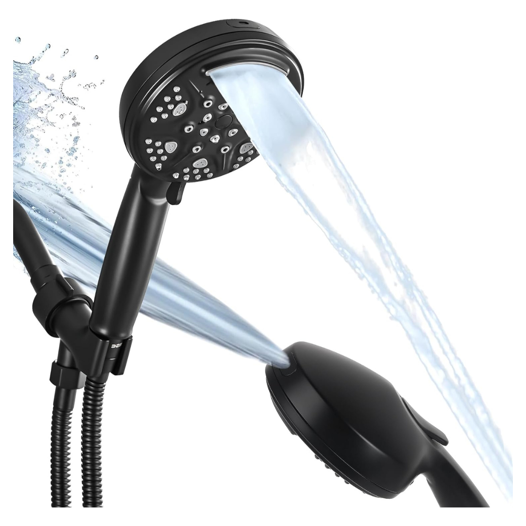 High Pressure Shower Head With 71" Extra Long Hose