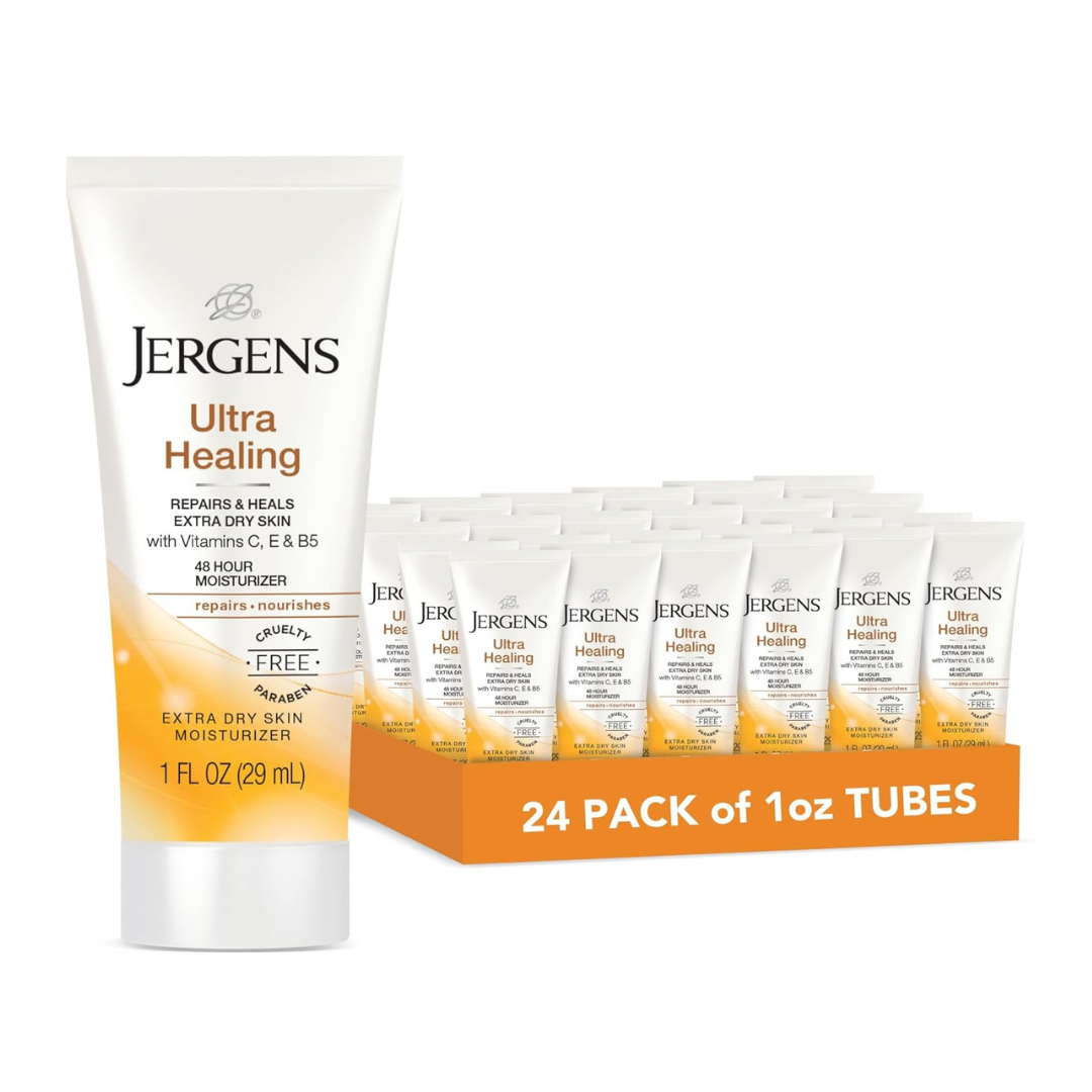 24-Pack Jergens Ultra Healing Dry Skin Moisturizer, 1 Ounce