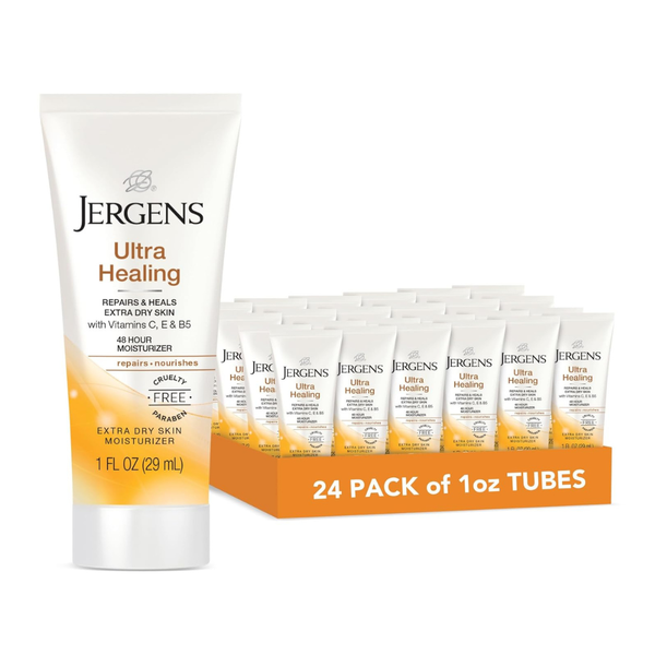 24-Pack Jergens Ultra Healing Dry Skin Moisturizer, 1 Ounce