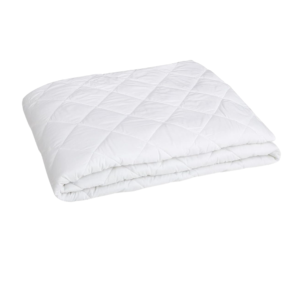 Amazon Basics Hypoallergenic Quilted Queen Mattress Pad