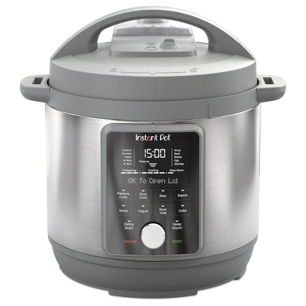 8QT Instant Pot Duo Plus Whisper Quiet 9-in-1 Electric Pressure Cooker