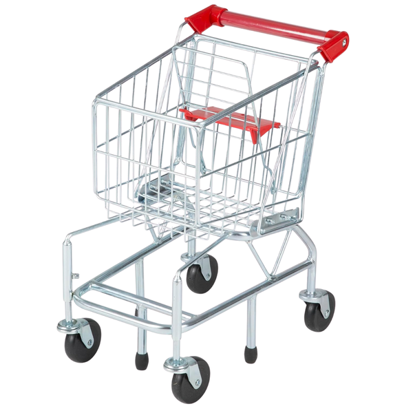 Melissa & Doug Grocery Store Pretend Toy Shopping Cart