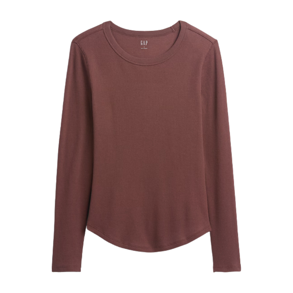 GAP Waffle-Knit Crewneck T-Shirt (Various)