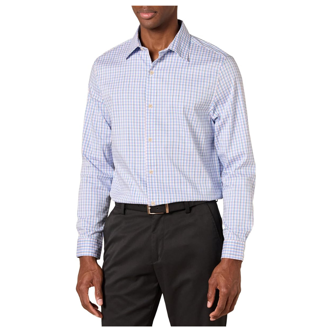 Amazon Essentials Men's Regular Fit Dress Shirt
