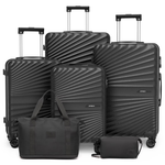 6-Piece Joyway Hardshell Luggage Set W/ Spinner Wheels (6 Colors)