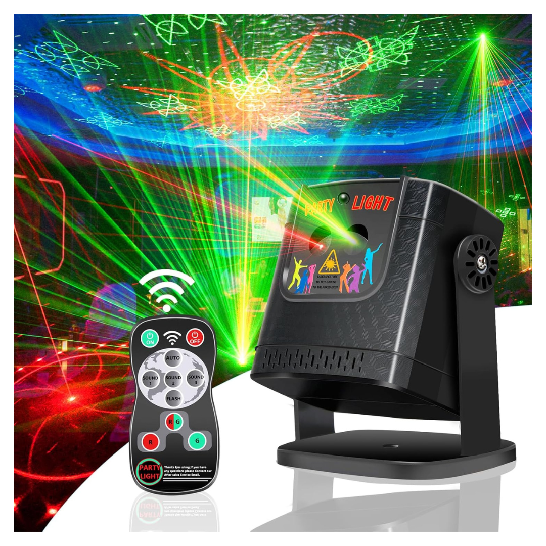 Mini DJ Sound Activated Portable Strobe Party Lights