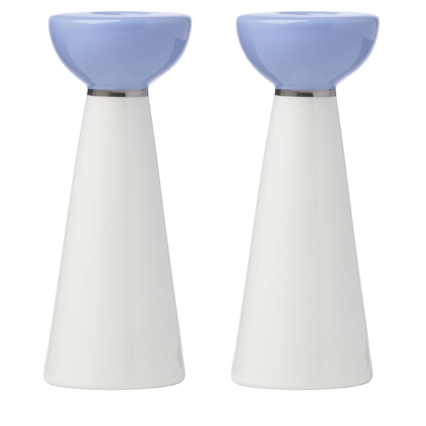 Kate Spade New York Oak Street Candlestick Holders Pair, Set Of 2