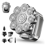 UltraCaput Men's 5-In-1 Detachable Wet Dry 9D Head Shavers