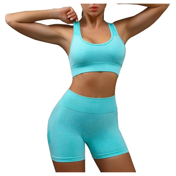 2-Piece Nvoyegmoy Women's Workout Outfit