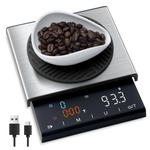 TIPRE 0.1g High Precision Coffee Scale With Timer & LED Display