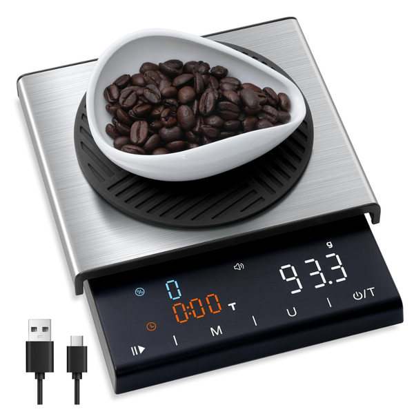 TIPRE 0.1g High Precision Coffee Scale With Timer & LED Display
