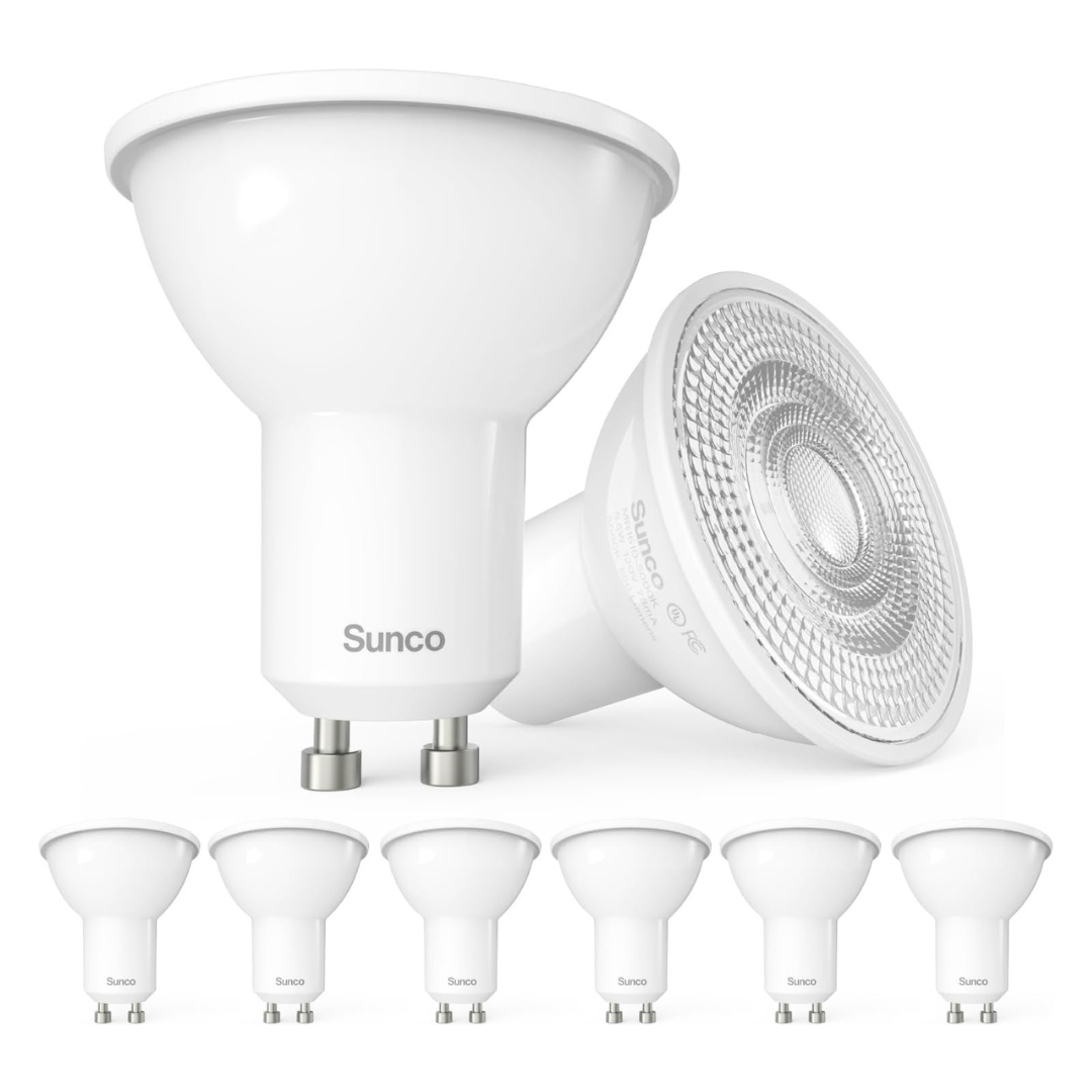 6-Pack MR16 GU10 5000K Dimmable LED Bulb