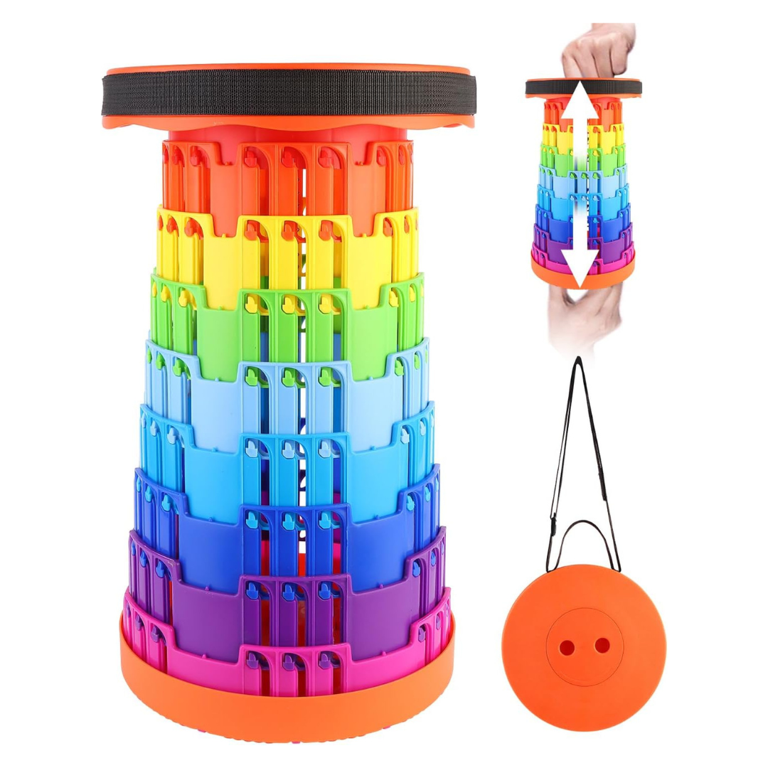 Collapsible Stool with Large Load Capacity