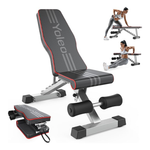 Adjustable Weight Foldable Bench Press for Full Body Workout