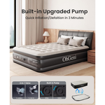 Foldable Portable Queen Air Mattresses with Carrying Bag