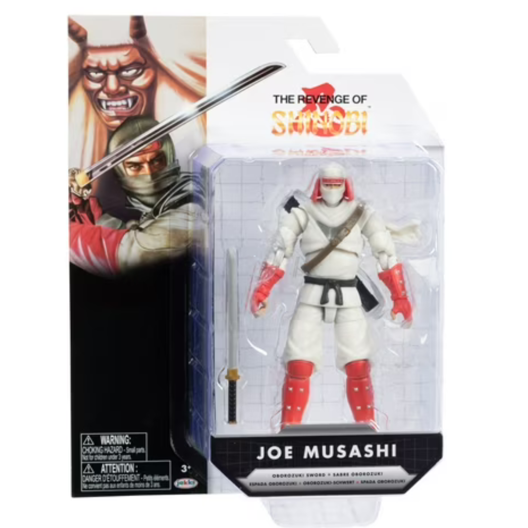 Sega 4 inch Shinobi Joe Musashi Ninja Action Figure