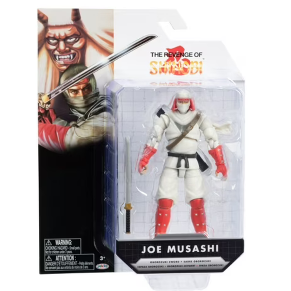 Sega 4 inch Shinobi Joe Musashi Ninja Action Figure