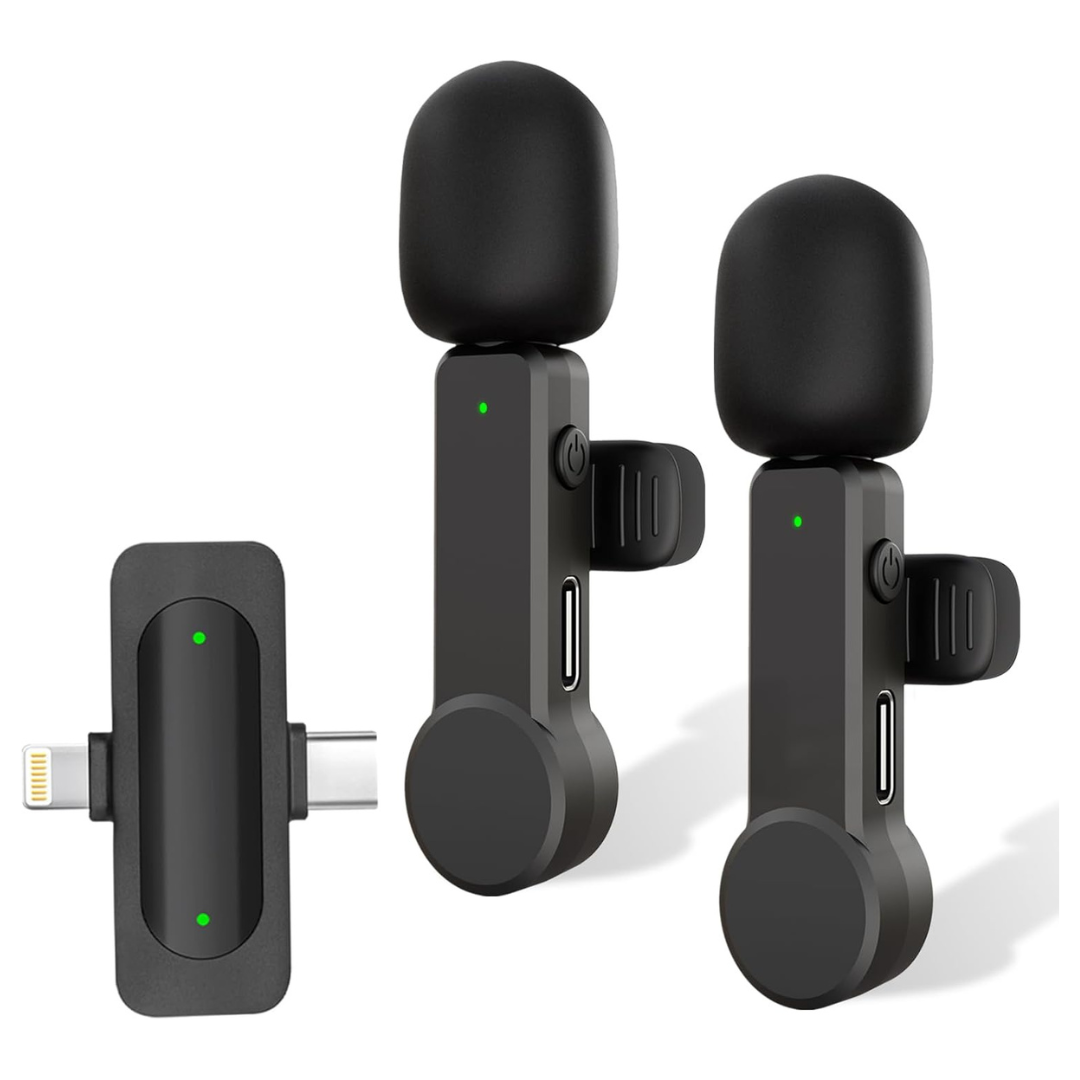 NPTCL Noise-Cancelling Wireless Lavalier Lapel Mic